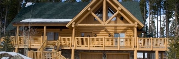 log cabin home kits show low